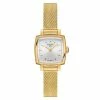 Tissot - Lovely Square S/Steel Yellow Gold PVD Watch 20x20mm -Hair Brushes & Grooming shop 121634 Large