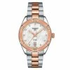 Tissot - PR 100 Sport Chic Steel & Rose Gold PVD Watch 36mm -Hair Brushes & Grooming shop 121640 Large
