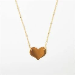 Iosifina - Faux Bijoux Heart Shaped Necklace