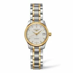 Longines - Master Co. 12 Diamond Silvered 12 Dial Gold Watch