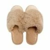 A.Trends - Cosy Luxe Slipper Latte Small/Medium -Hair Brushes & Grooming shop 176962 Large