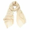 DLUX Scarves DLUX - Bliss Evening Scarf Beige 200x70cm -Hair Brushes & Grooming shop 177020 Large