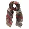 DLUX Scarves DLUX - Connor Digi Print Merino Wrap Black 200x70cm -Hair Brushes & Grooming shop 177030 Large