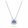 Swarovski Jewellery Swarovski - Millenia Blue Necklace W/Rhodium Plating -Hair Brushes & Grooming shop 177709 Large