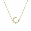 Marianna Lemos - Crescent Moon Necklace -Hair Brushes & Grooming shop 191016 Large