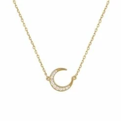 Marianna Lemos - Crescent Moon Necklace