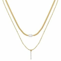 Amber Sceats - Effie Double Chain Necklace
