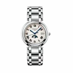 Longines - Primaluna Watch S/Steel W/Moon Phases 34.00mm