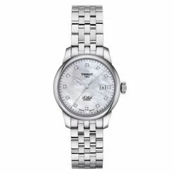 Tissot - Le Locle Automatic Lad Watch W/Mother-of-Pearl Dial W/Diamonds 29mm