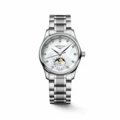 Longines - Master Mother-Of-Pearl Watch W/Diamonds 40.00mm