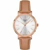 Tissot - Everytime Lady Quartz Watch S.Steel W/Rose Gold PVD Leather Strap 34mm 1 Tissot - Everytime Lady Quartz Watch S.Steel W/Rose Gold PVD Leather Strap 34mm -Hair Brushes & Grooming shop 197370 Large