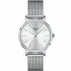 Tissot - Everytime Lady Quartz Watch White Dial W/Stainless Steel Bracelet 34mm -Hair Brushes & Grooming shop 197371 Large