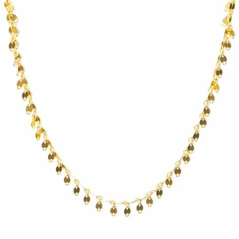Iosifina - Necklace Gold Disc 3 Iosifina - Necklace Gold Disc