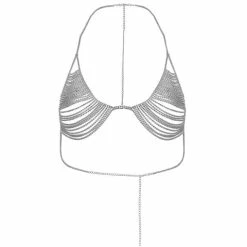 Amber Sceats - Sable Top In Cubic Zirconia W/Rhodium Plating One Size Fits Most