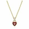 Swarovski Jewellery Swarovski - Stilla Heart Pendant Red -Hair Brushes & Grooming shop 199099 Large
