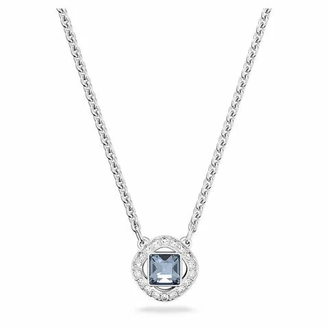 Swarovski Jewellery Swarovski - Angelic Necklace Square Cut Blue 3 Swarovski Jewellery Swarovski - Angelic Necklace Square Cut Blue