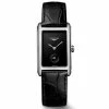 Longines - Dolcevita Black Dial Quartz Watch W/Black Leather Strap 23.30x37mm 2 Longines - Dolcevita Black Dial Quartz Watch W/Black Leather Strap 23.30x37mm -Hair Brushes & Grooming shop 199208 Large