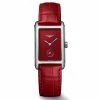 Longines - Dolcevita Red Dial Quartz Watch W/Red Leather Strap 23.30x37mm 1 Longines - Dolcevita Red Dial Quartz Watch W/Red Leather Strap 23.30x37mm -Hair Brushes & Grooming shop 199210 Large