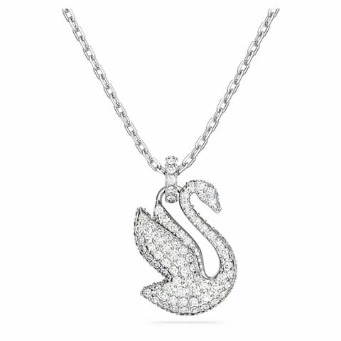 Swarovski Jewellery Swarovski - Iconic Swan Pendant White Rhodium Plated 3 Swarovski Jewellery Swarovski - Iconic Swan Pendant White Rhodium Plated