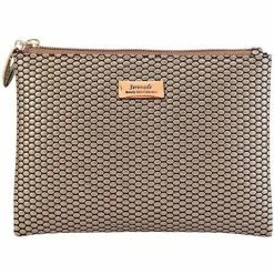 Serenade Leather - Cosmo Clutch Rose Gold