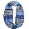 DLUX Scarves DLUX - Issy Cotton Chunky Knit Loop Scarf Navy 1 DLUX Scarves DLUX - Issy Cotton Chunky Knit Loop Scarf Navy -Hair Brushes & Grooming shop 442509 Large