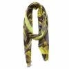 DLUX Scarves DLUX - Gold Flavia Leaf Print Cotton/Modal Wrap 1 DLUX Scarves DLUX - Gold Flavia Leaf Print Cotton/Modal Wrap -Hair Brushes & Grooming shop 449108 Large