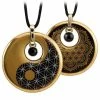 Goebel - Yin Yang Flower Of Life Necklace Black 1 Goebel - Yin Yang Flower Of Life Necklace Black -Hair Brushes & Grooming shop 455808 Large