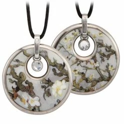 Goebel - Vincent Van Gogh Almond Tree Silver Necklace