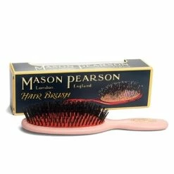 Mason Pearson - Pink Pocket Bristle Brush