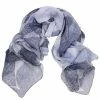 DLUX Scarves DLUX - Denim Ariel Silk Chiffon Hand Print Wrap 1 DLUX Scarves DLUX - Denim Ariel Silk Chiffon Hand Print Wrap -Hair Brushes & Grooming shop 569090 Large