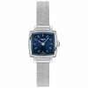 Tissot - Lovely Square S/Steel With Blue Dial Watch 20mm