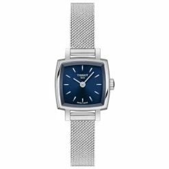 Tissot - Lovely Square S/Steel With Blue Dial Watch 20mm