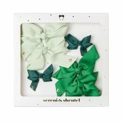 Sereni & Shentel - Blake Bow Treat Box 6pce Green