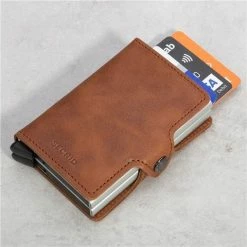Secrid - Twinwallet Vintage Cognac Silver