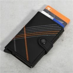 Secrid - Miniwallet Stitch Linea Orange