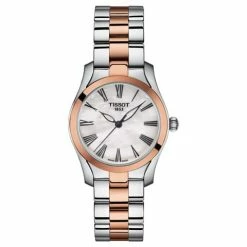 Tissot - T-Wave S/Steel & Rose Gold PVD MOP Watch 30mm