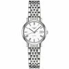 Longines - Elegant White Dial Stainless Steel Watch 25.5mm