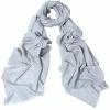 DLUX Scarves DLUX - Valentine Embroidered Wrap Silver