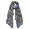 DLUX Scarves DLUX - Dallas Dobby Weave Printed Scarf Navy 1 DLUX Scarves DLUX - Dallas Dobby Weave Printed Scarf Navy -Hair Brushes & Grooming shop 593589 Large