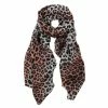 DLUX Scarves DLUX - Jaguar Animal Print Wool/Silk Scarf Salmon 2 DLUX Scarves DLUX - Jaguar Animal Print Wool/Silk Scarf Salmon -Hair Brushes & Grooming shop 593592 Large