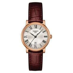 Tissot - Carson Prem. Swiss Quartz R/Gold & Brown Watch 30mm