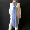 Cashmere Luxe - Cloud Cashmere Handloom Wrap Faded Denim -Hair Brushes & Grooming shop 594947 Large