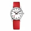 Mondaine - Official S/Railways EVO2 Big Date Red Watch 30mm -Hair Brushes & Grooming shop 595463 Large