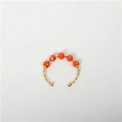Iosifina - Faux Bijoux Ring Coral