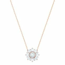 Swarovski Jewellery Swarovski - Sunshine White Rose Gold Medium Pendant