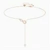 Swarovski Jewellery Swarovski - Infinity Y Necklace Rose Gold-Toned Plate 2 Swarovski Jewellery Swarovski - Infinity Y Necklace Rose Gold-Toned Plate -Hair Brushes & Grooming shop 861611 Large