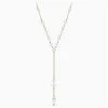 Swarovski Jewellery Swarovski - Attract Y White Rose Gold Tone Plated Necklace -Hair Brushes & Grooming shop 861757 Large