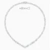 Swarovski Jewellery Swarovski - Tennis Deluxe Mixed V Necklace White -Hair Brushes & Grooming shop 861763 Large