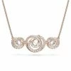 Swarovski Jewellery Swarovski - Generation Necklace White Rose Gold-Tone Plated -Hair Brushes & Grooming shop 862072 Large