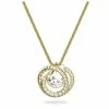 Swarovski Jewellery Swarovski - Generation Pendant White Gold-Tone Plated -Hair Brushes & Grooming shop 862082 Large